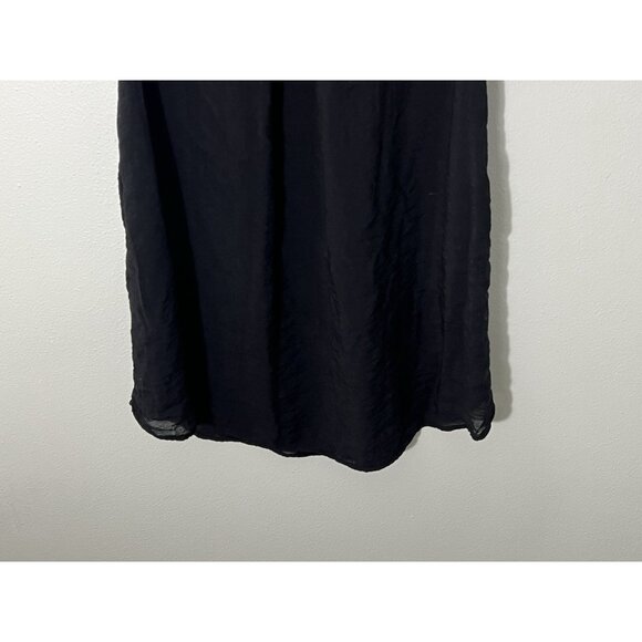 Cut Loose Black Dress Size Small Lagenlook Pockets - Picture 10 of 15
